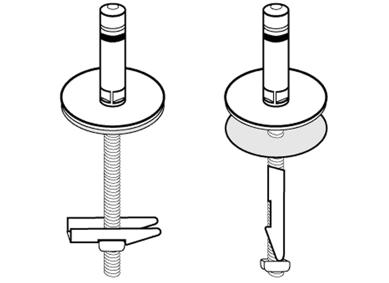 Haro Toilet Seat Hinge Set Soft c0702g Wave Soft Premium ...