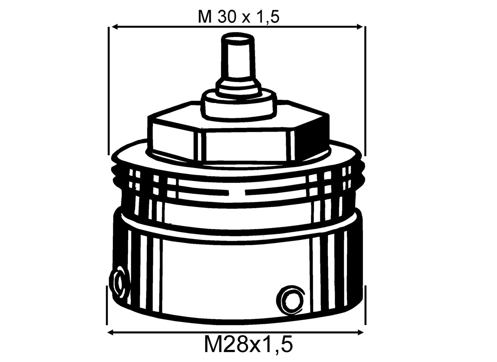 Adapter Für Danfoss Ra, Rav, Ravl-ventil 2x Adapter Für Thermostatkopf - M30x1,5 Auf M30x1,0 Für Smarte Heizkörperregler Thermostat Adapter Für Alte Heizkörper