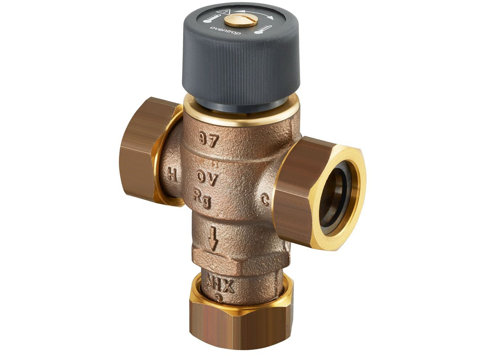Brauchwassermischer 1 Zoll Außengewinde