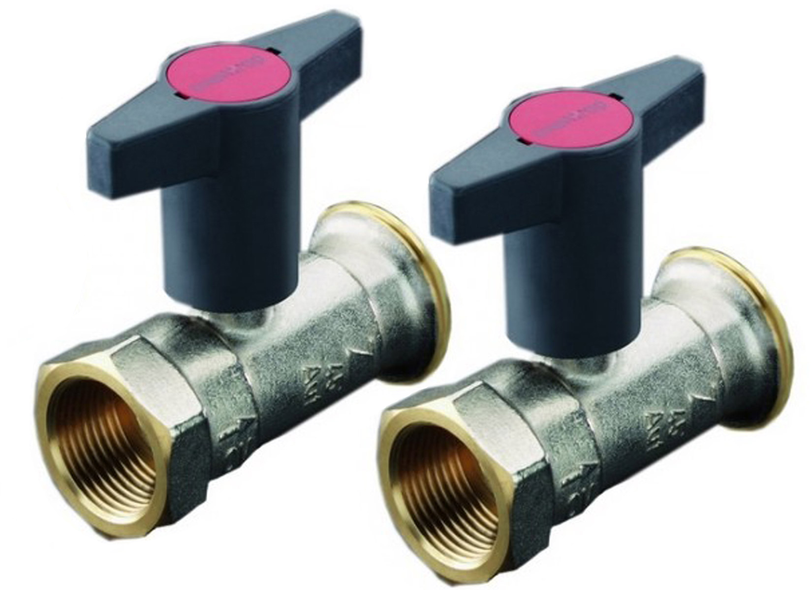 Oventrop Pumpenkugelhahn 1\" DN25 mit/ohne Schwerkraftbremse Iso-T-Griff ...