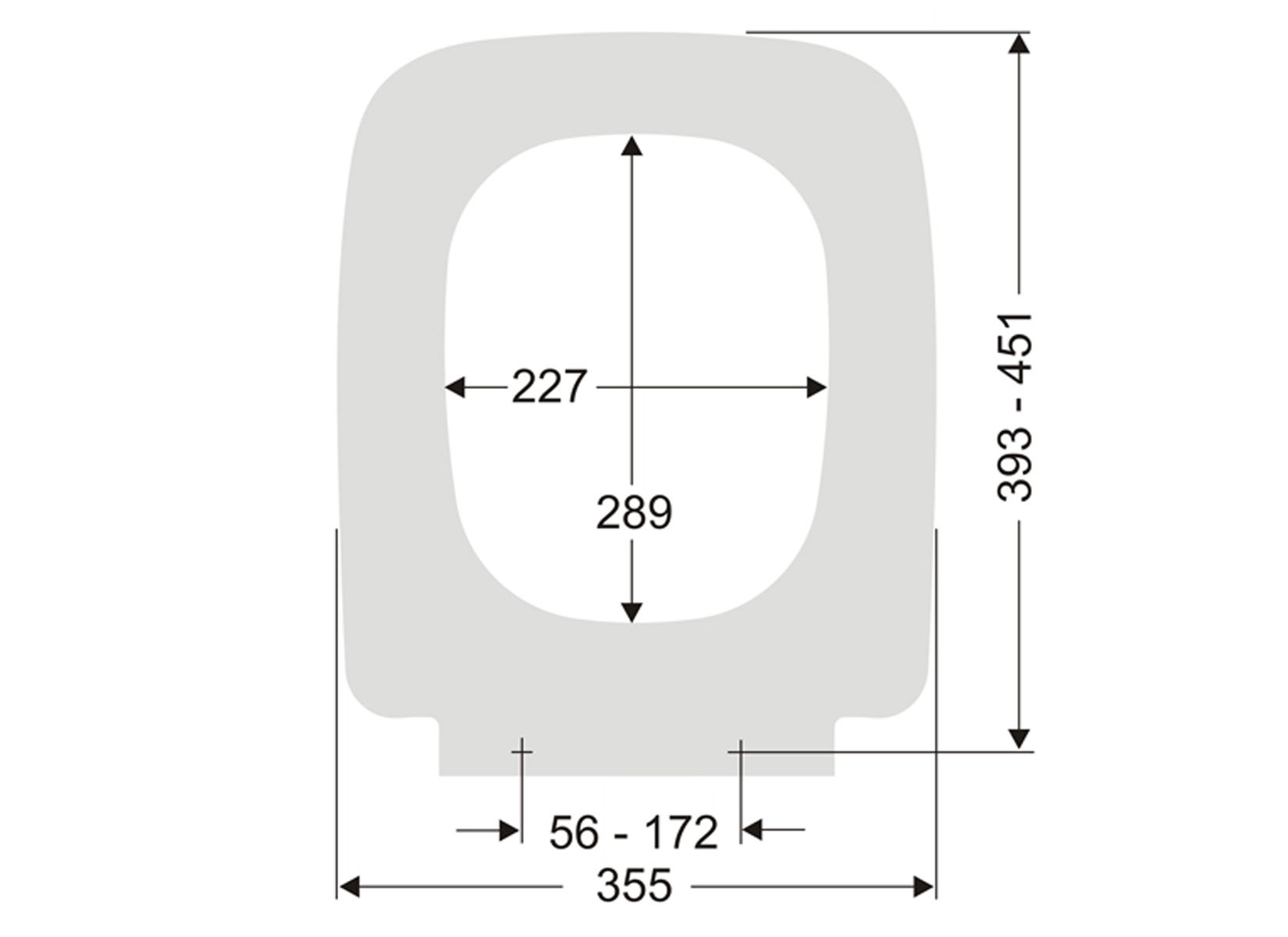 Арматура крепления сидения для унитаза soft close