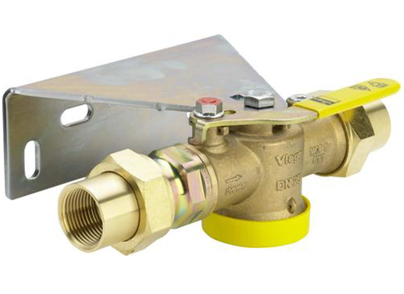 Staffa Contatore Gas Con Valvola 114 X 34 - Foto 2